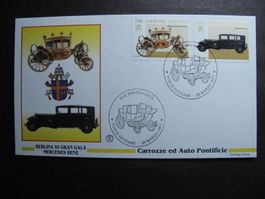Vatikan 1997 FDC Transport Mercedes, Kutsche