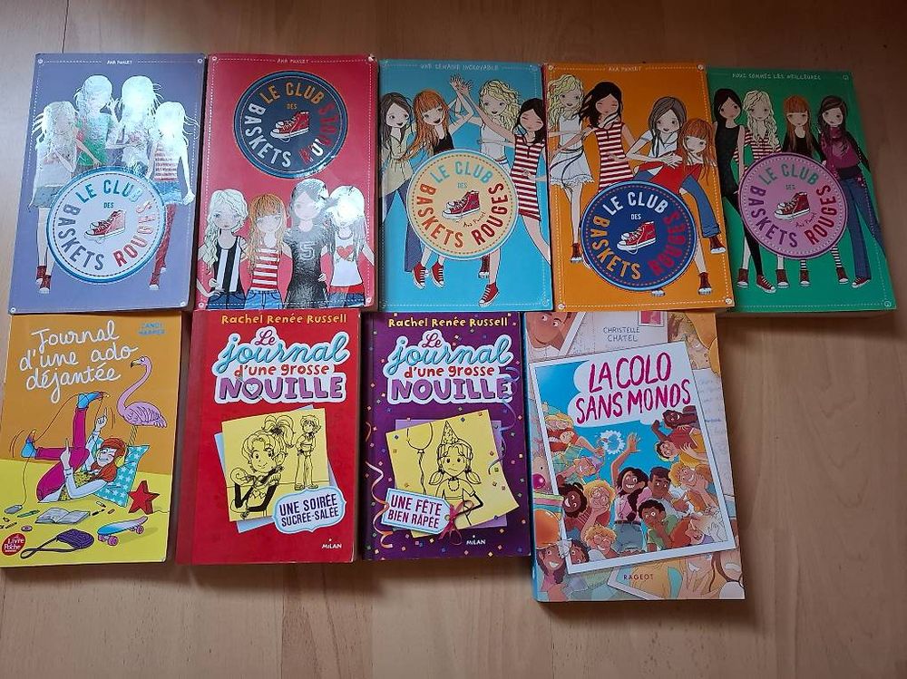 Romans pour ado fille le club des baskets rouges (D'occasion) à Ependes ...