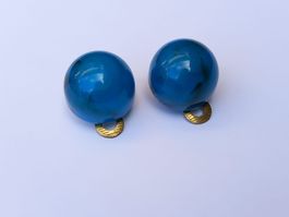 Vintage Kunststoff Ohrclips