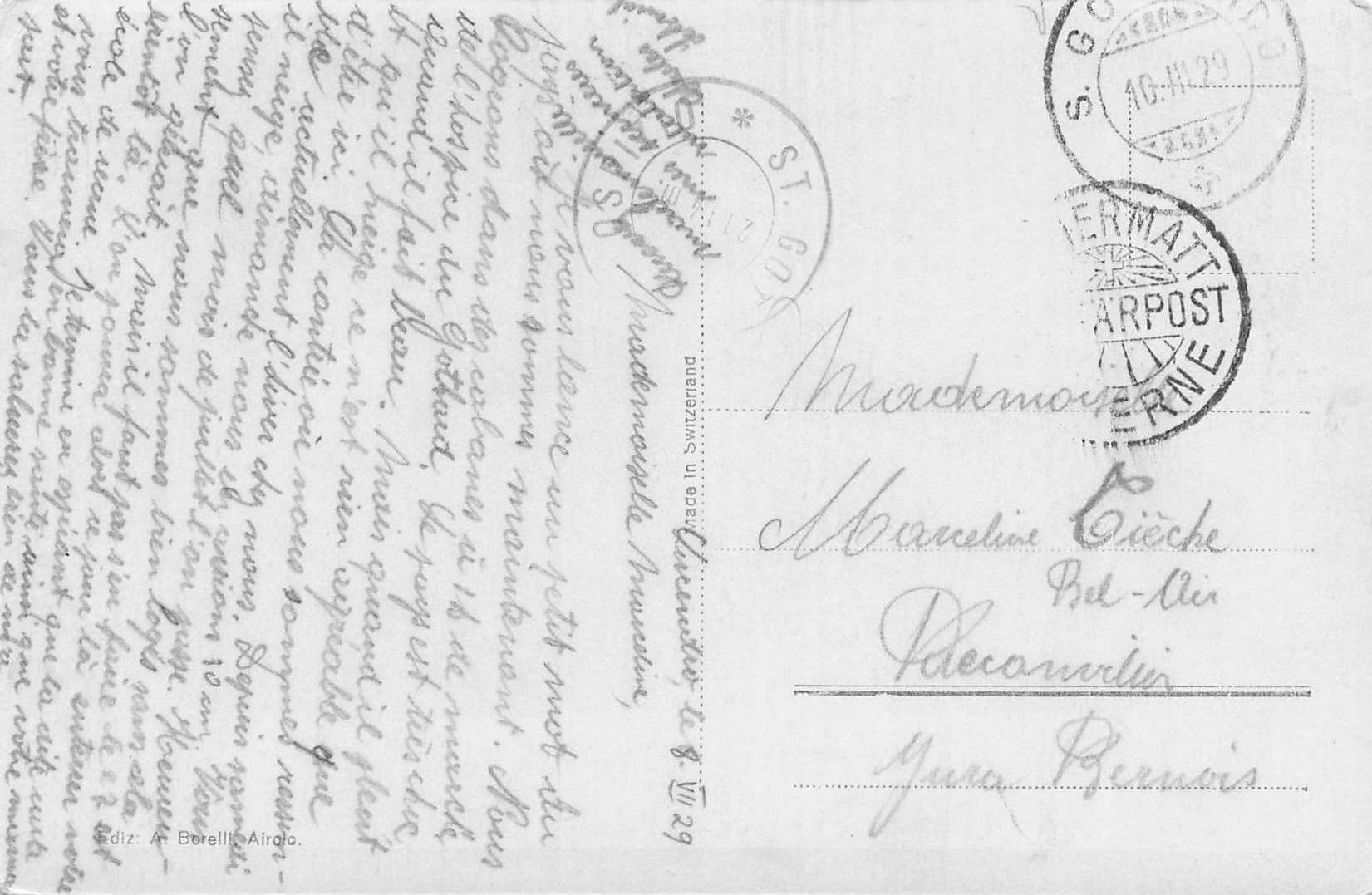 Cartoline postali: Lago Lucendro Leventina – Usato da Biasca venduto da Blenio71 1