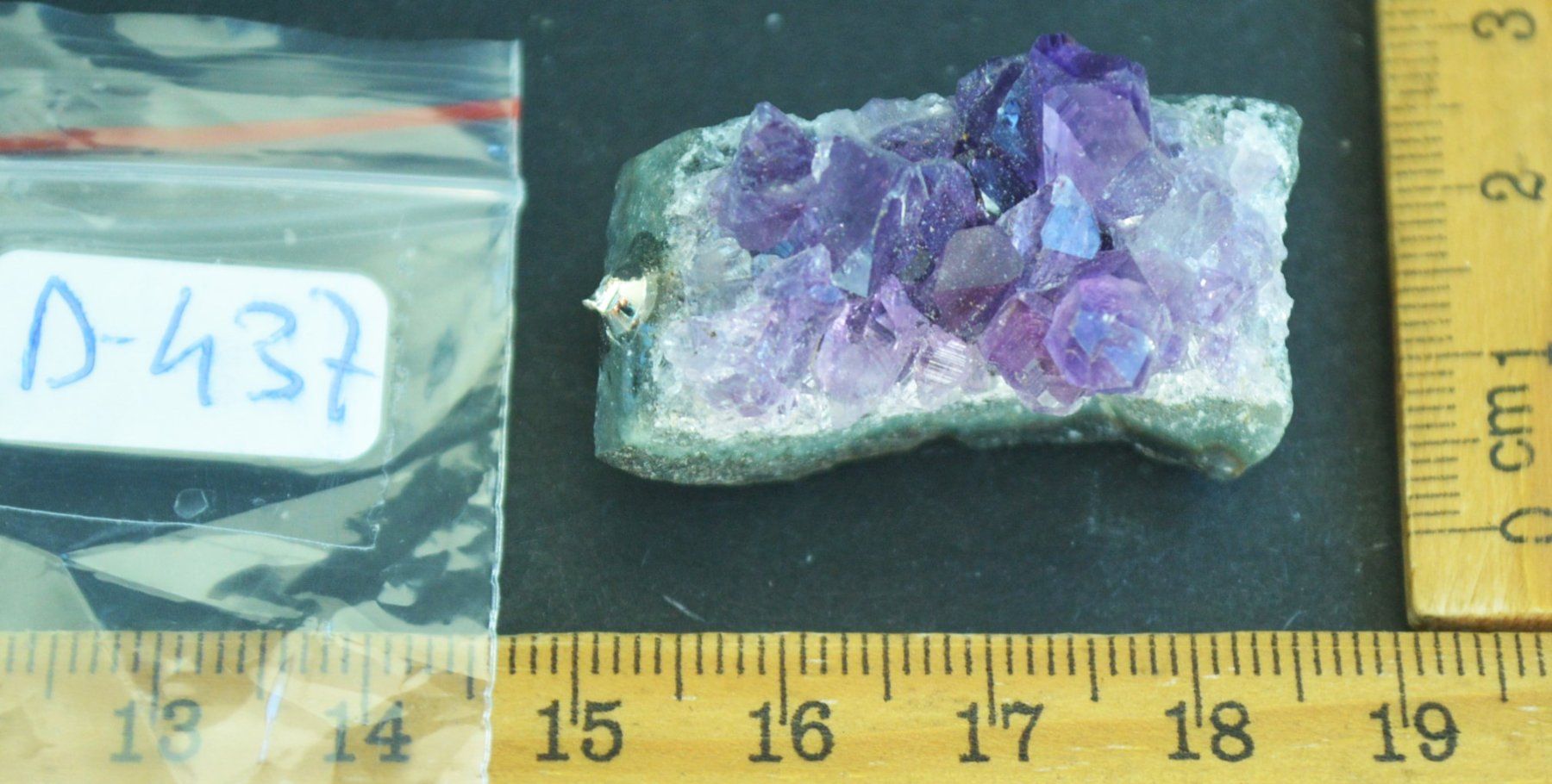 Mineralien & Heilsteine: Deko Heilstein D-437 – Amethyst Cluster – Neu und originalverpackt aus Goldiwil (Thun) von han_v5b7 5