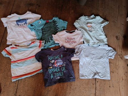 Kleiderpaket Baby T-Shirts 74 Esprit SOliver Baby Club