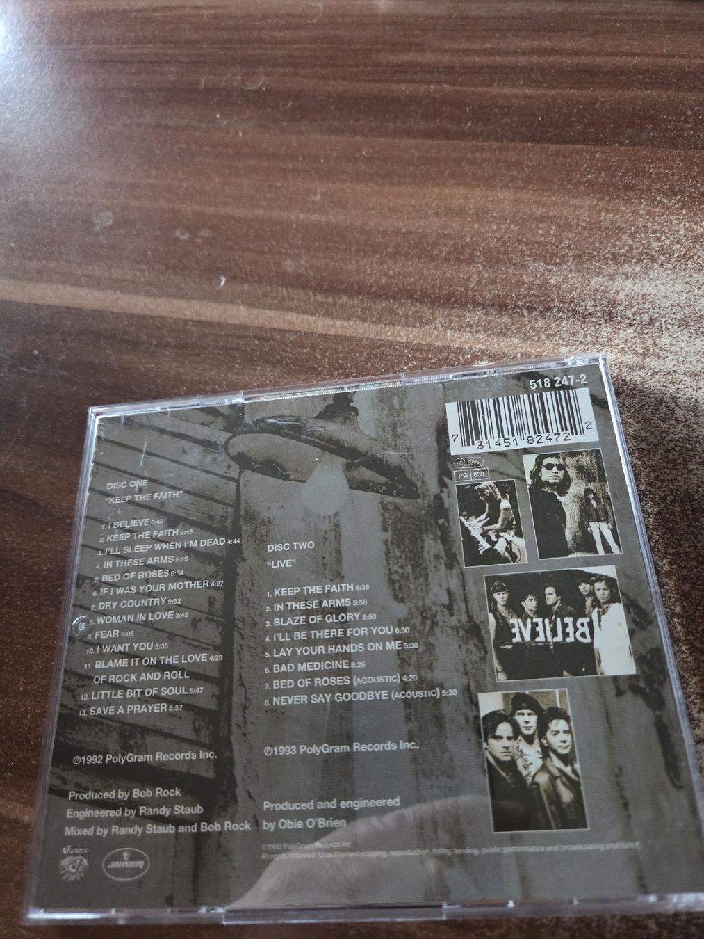 CD: Bon Jovi - Keep The Faith – Usato da Wattenwil venduto da Mage66 1