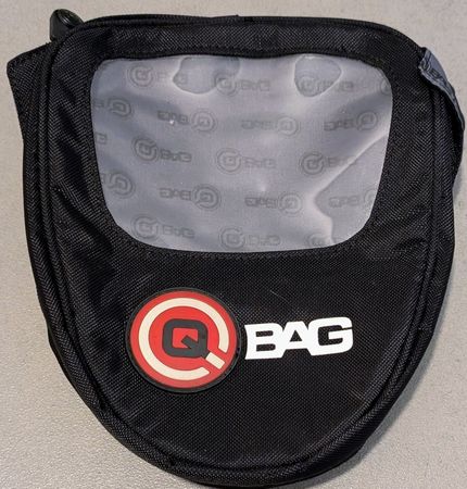Qbag Tankrucksack mit Sichtfenster für Motorrad 