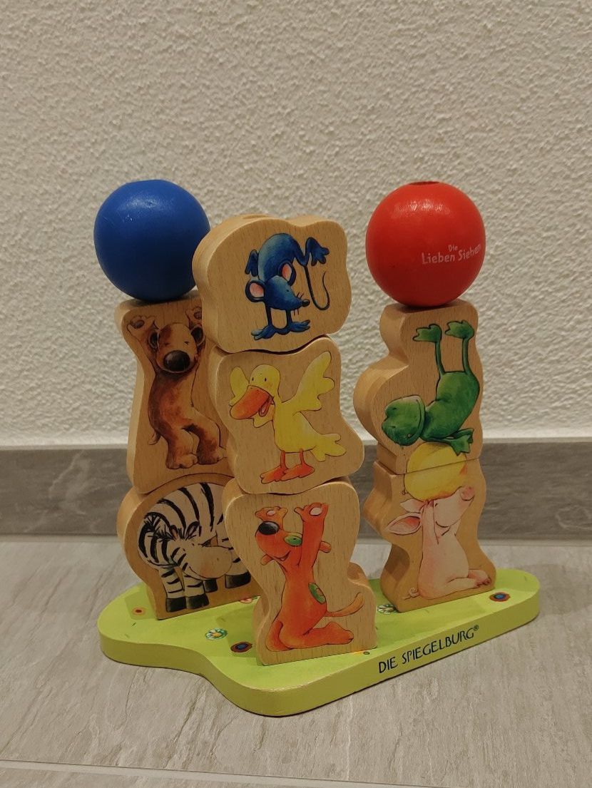 Giochi: Steckspiel "Die Lieben Sieben" – Usato da Volketswil venduto da PHTLS