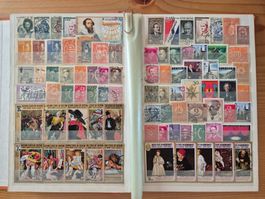 Briefmarken weltweit in Album BC 3 Zustand gemäss Bilder
