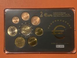 Luxemburg 2 Euro Gedenkmünzensatz 2007 im Etui begrenzt