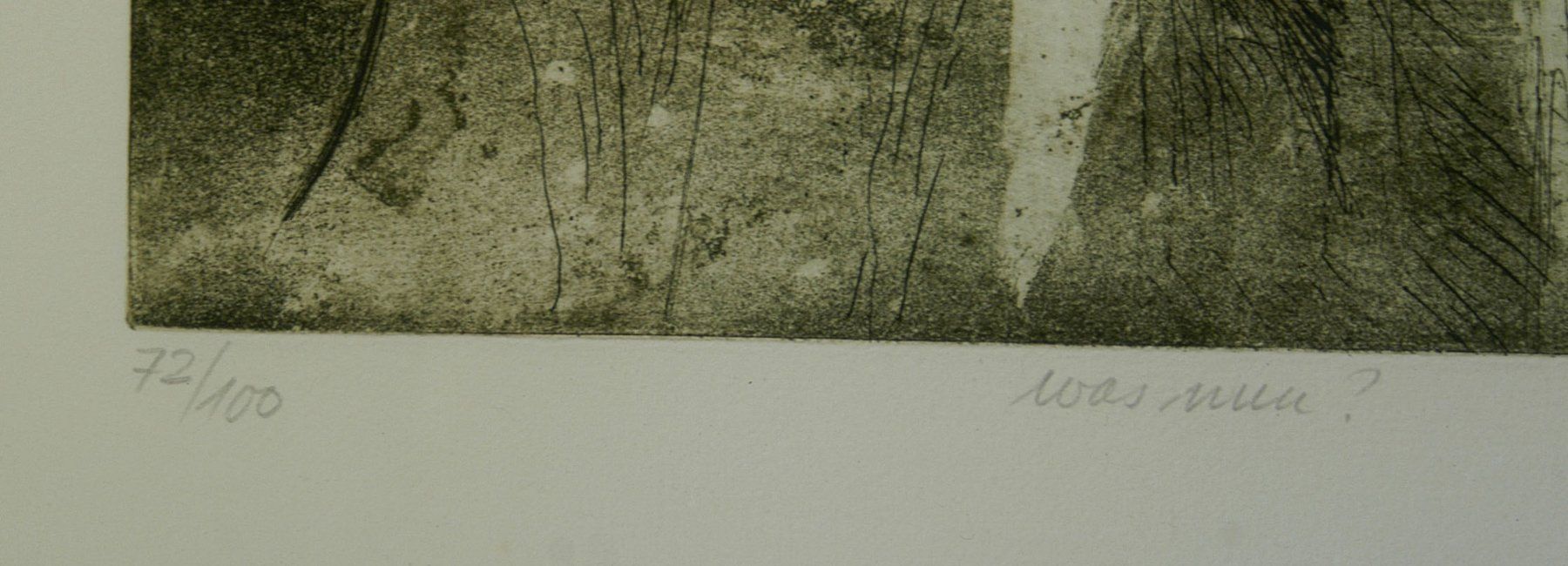Grafiken & Lithographien: Beatrice Stadler Radierung 72/100 – Gebraucht aus Herisau von Wisen 1