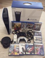 🎮 PS5 Disc + 2 Controller + 12 Spiele + Headset