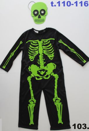 Costume squelette / Skelett t. 110- 116