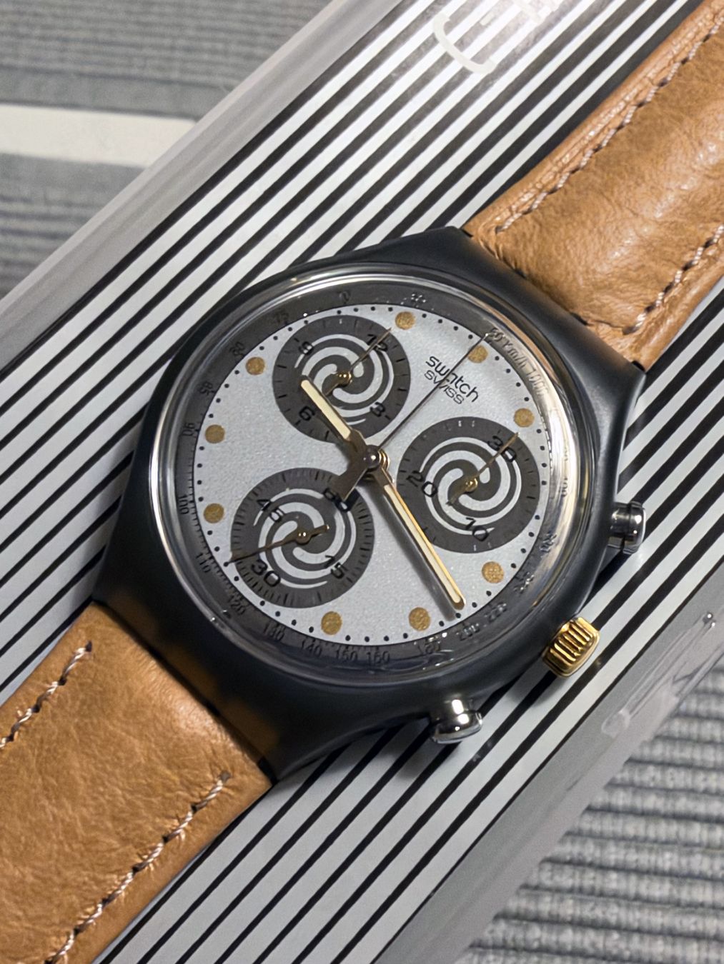 Swatch Uhren: Swatch Chrono SCM101 Sirio – Neu und originalverpackt aus Lausanne von 0xa