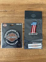 Harley Davidson Aufnäher/Embleme, verschiedene Motive, Neu!