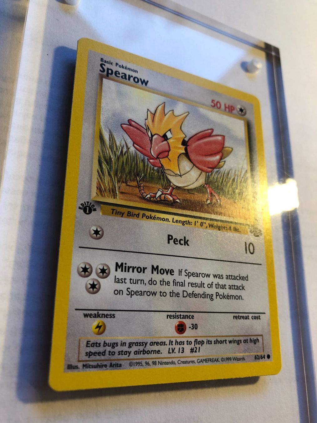 Sammelbilder & Trading cards: Spearow 1st Jungle - NM - ab 1.- – Gebraucht aus Giubiasco von dan_pr8b 1