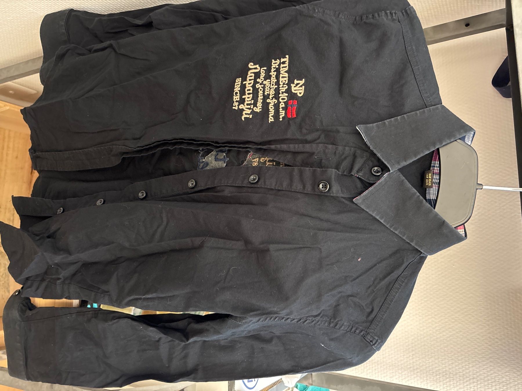 Napapijri Blusen: Bluse Damen Groesse S Napapijri schwarz – Neu (gemäss Beschreibung) aus Kaltbrunn von Modern