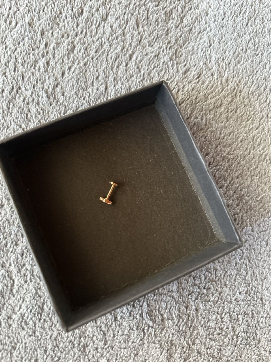 Gioielli per piercing: Knorpelpiercing rosegold 14k – Nuovo (secondo la descrizione) da Wohlen b. Bern venduto da Honeypie 1