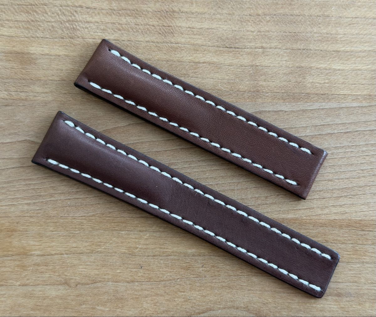 Breitling Montres: Original BREITLING 20/18mm Lederarmband NEU – Neuf (Voir description) à Embrach par selfie13