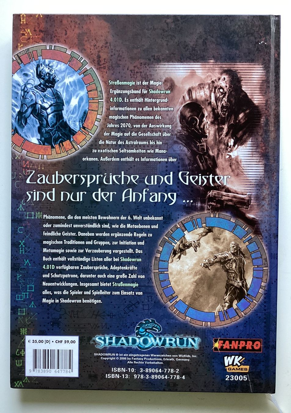 Bücher: SHADOWRUN - Strassenmagie 23005 – Neu (gemäss Beschreibung) aus Hünenberg von Ecila 1