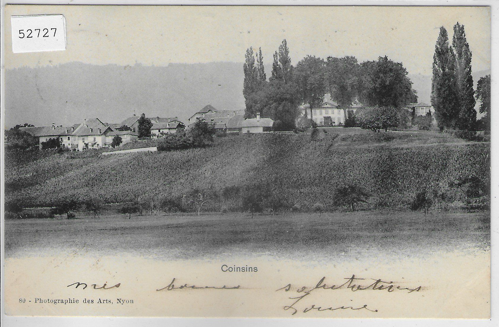 Cartoline postali: Coinsins - Le Chateau – Usato da Ettingen venduto da Kartenplanet