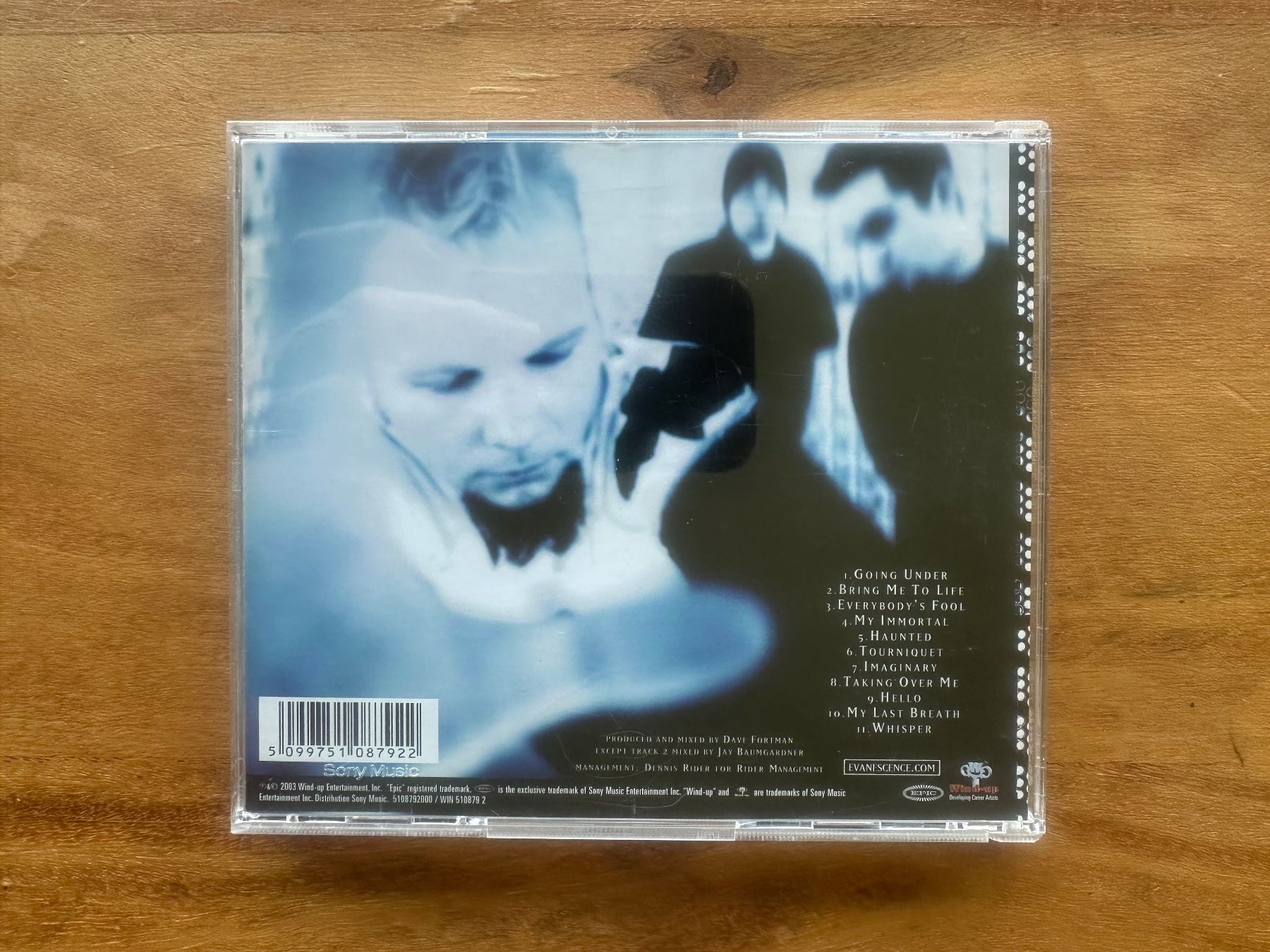 CD: Evanescence - Fallen (Nu Metal) – Usato da Horgen venduto da flyingpenguin2000 2