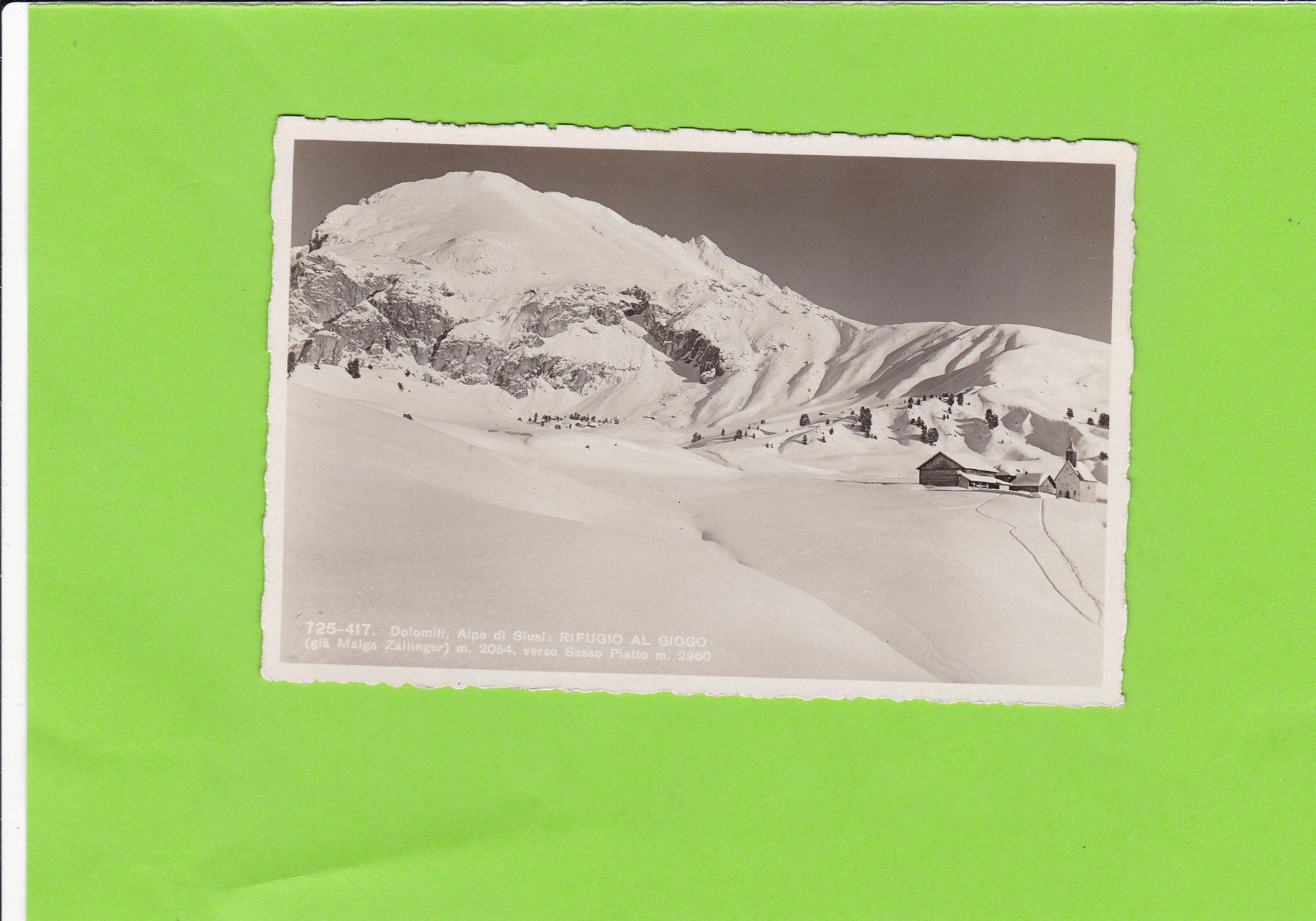 Cartoline postali: Alpe di Siusi-Dolomiti – Usato da St. Peterzell venduto da neckertal
