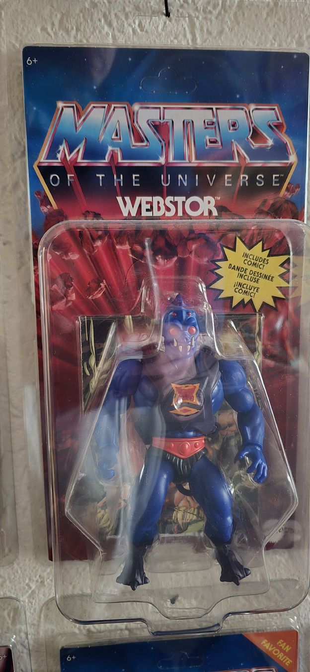 Masters of the Universe Figuren: masters of the universe Webstor – Neu und originalverpackt aus Rüti ZH von rolinator2000