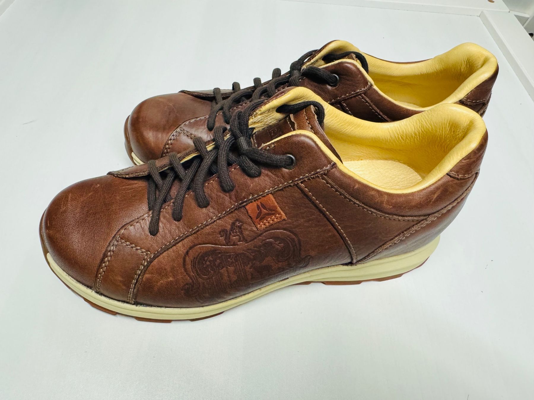 Meindl Scarpe da donna: Meindl Chaussures Cuir Marron, Taille 37,5 – Nuovo e nell'imballaggio originale da Brügg BE venduto da Goob 2