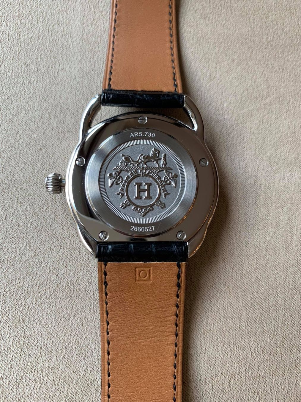 Hermès Orologi: Hermés Arceau 38 mm  und  Diamanten – Nuovo e nell'imballaggio originale da Triesen venduto da hor_6kx9 2