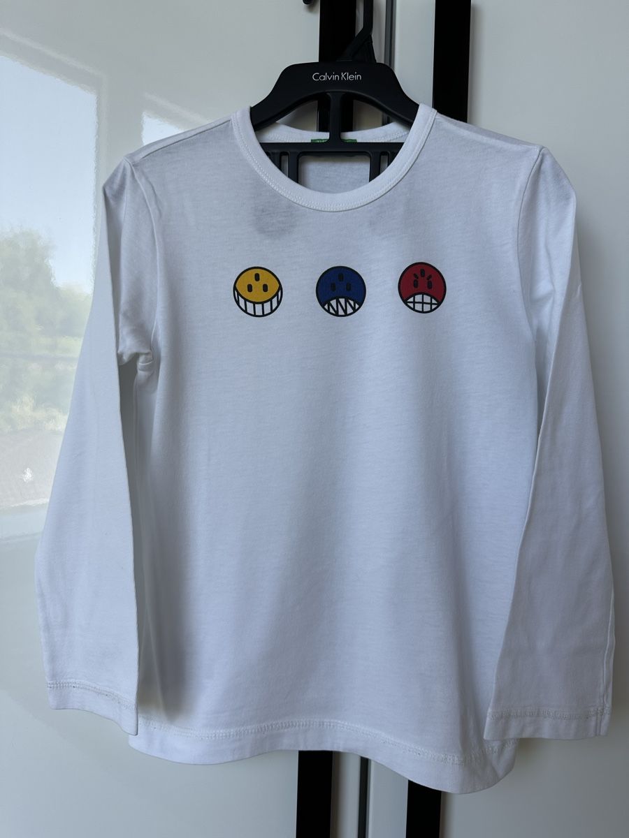 Benetton Hemden, T-Shirts & Polos: T-shirt manica lunga in cotone Benetton – Gebraucht aus Castel San Pietro von Moregi