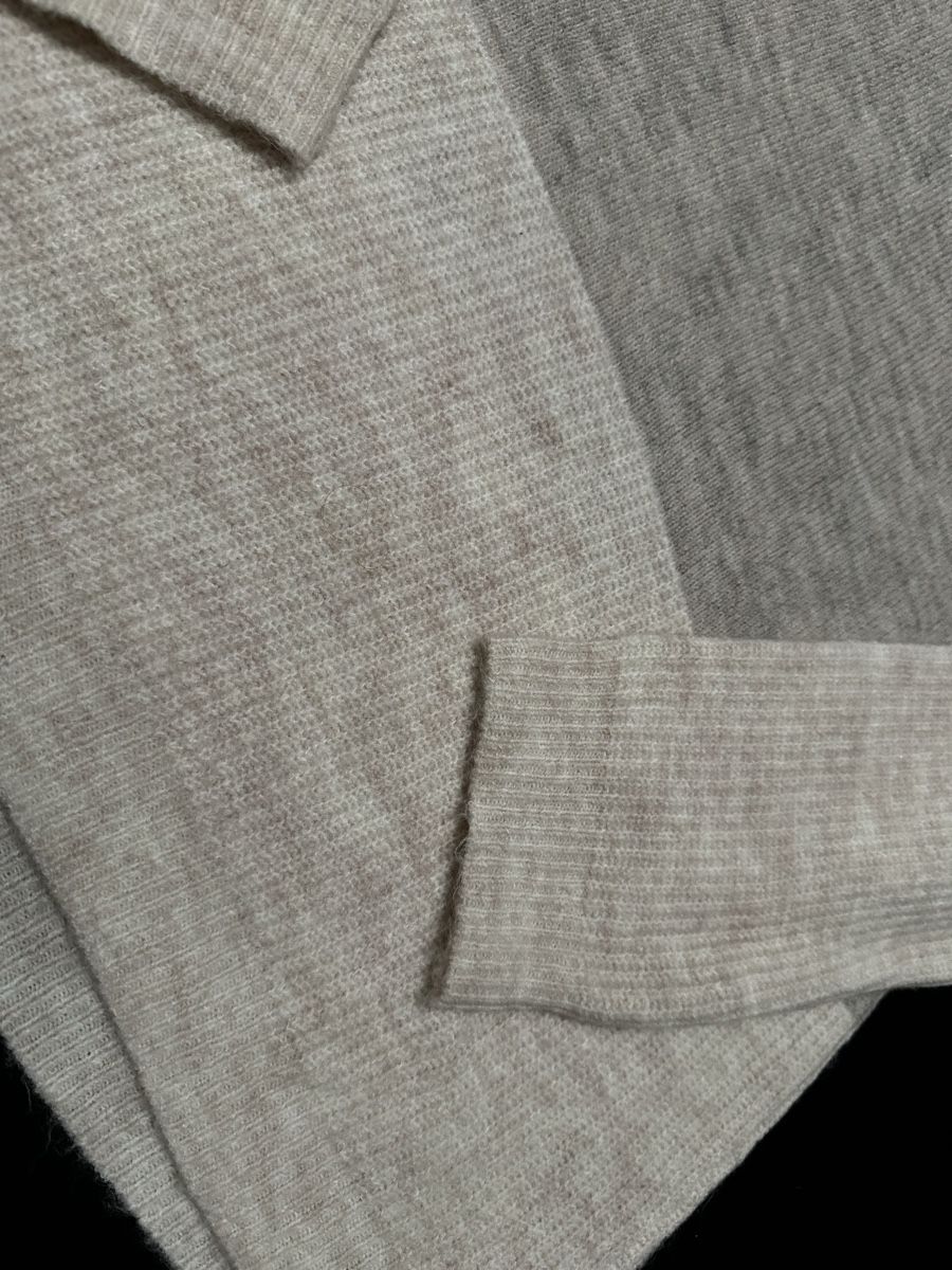 Pullover & Sweatshirts: Kuscheliger Damenpullover Gr. M beige-grau gestreift – Gebraucht aus Siebnen von luana_cataleya 6