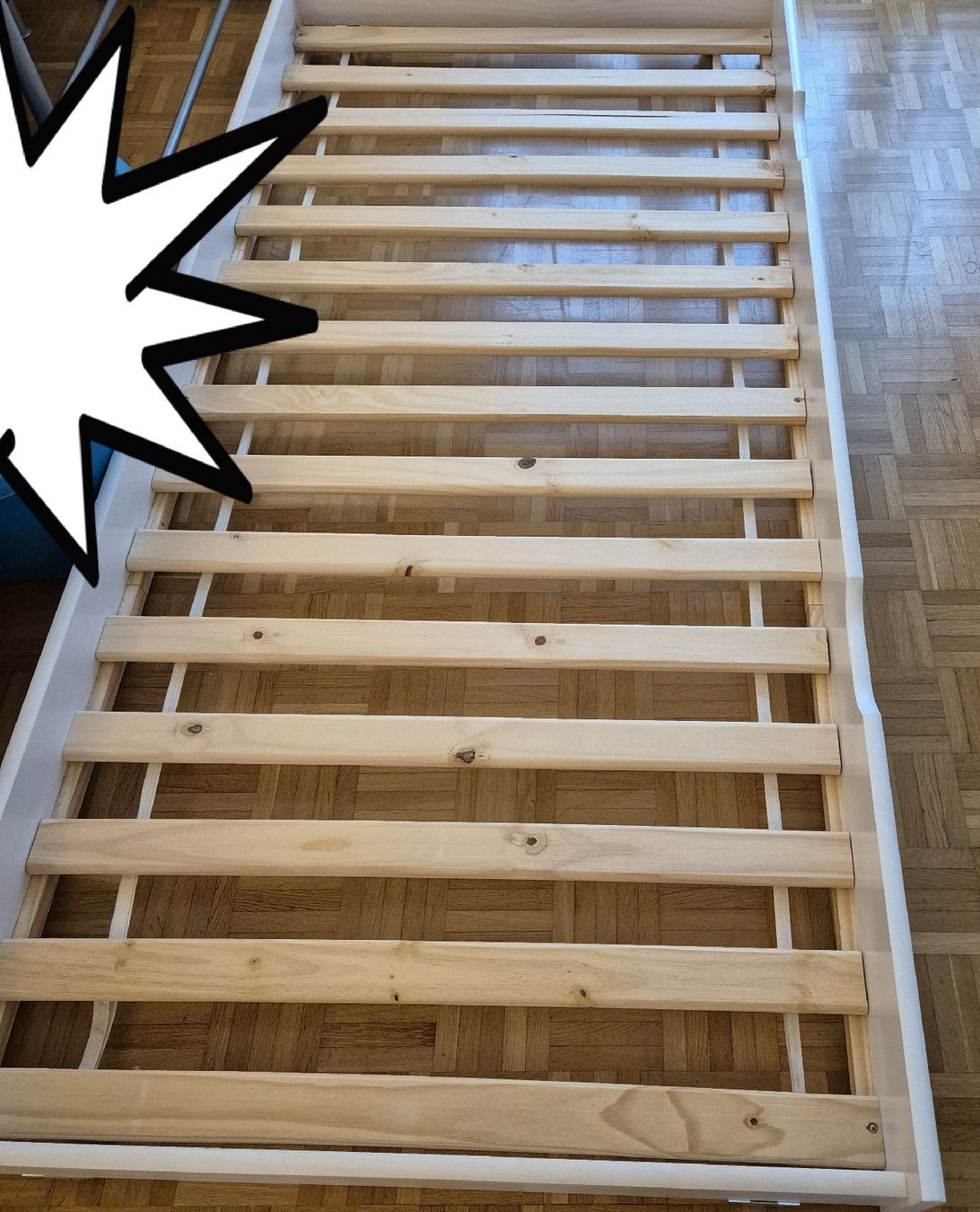 Betten: Kinderbett, mit Unterbett, weiss, 90x200cm – Gebraucht aus Münchenstein von yes_l59n 1