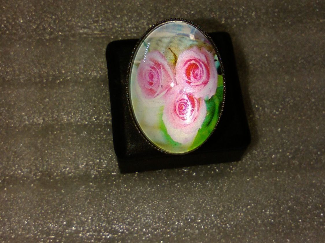 Bagues: ring edelsthal ,,mit blumen,,glanzig – Neuf (Voir description) à Basel par bijoutrie_4