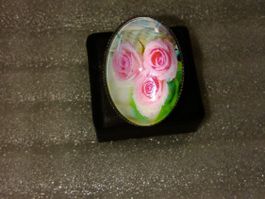 ring edelsthal ,,mit blumen,,glanzig
