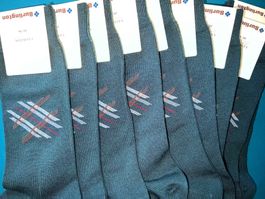 Herren Socken Burlington Cashmere+Wolle