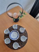 Kaffee- Tassen mit unterterteller,  Langenthaler- Geschirr