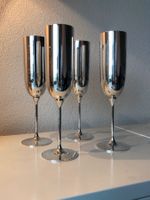 4 ROBBE & BERKING Champagnerkelche versilbert