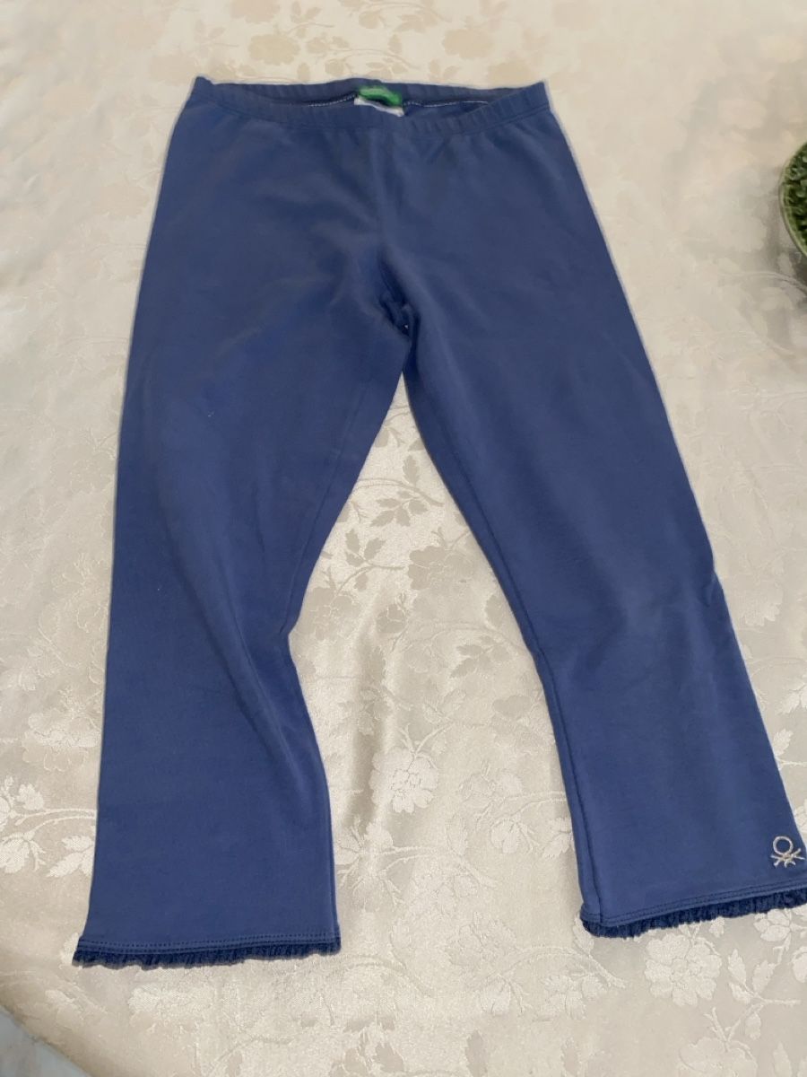 Benetton Collants: Legging trois-quarts bleu – D'occasion à Denges par val_j8w7