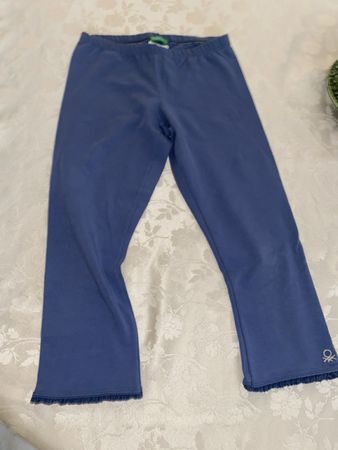Legging trois-quarts bleu