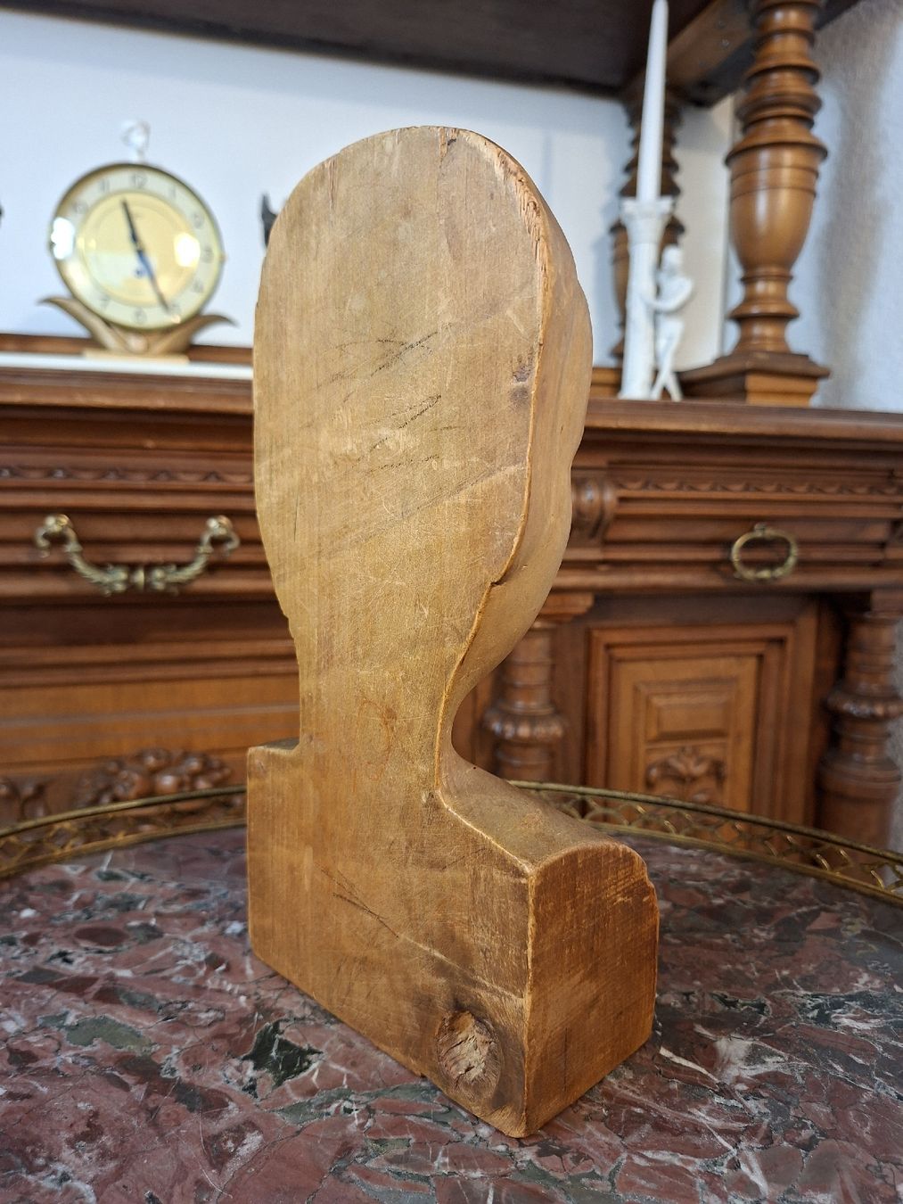 Sculture & Statue: Antike geschnitzte Holzbüste Charakterkopf Mann  – Usato da Steffisburg venduto da ZeitReise_ 2