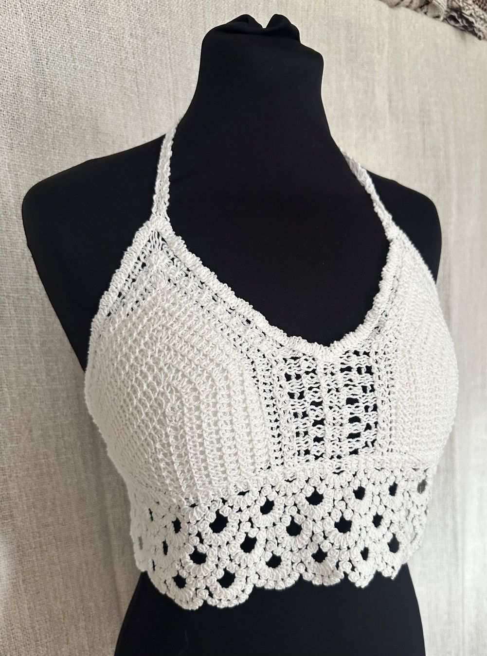 Tops: Wunderschönes, neues Häkeltop Gr. 36/38 – Neu (gemäss Beschreibung) aus Muri AG von Shoshana5 1