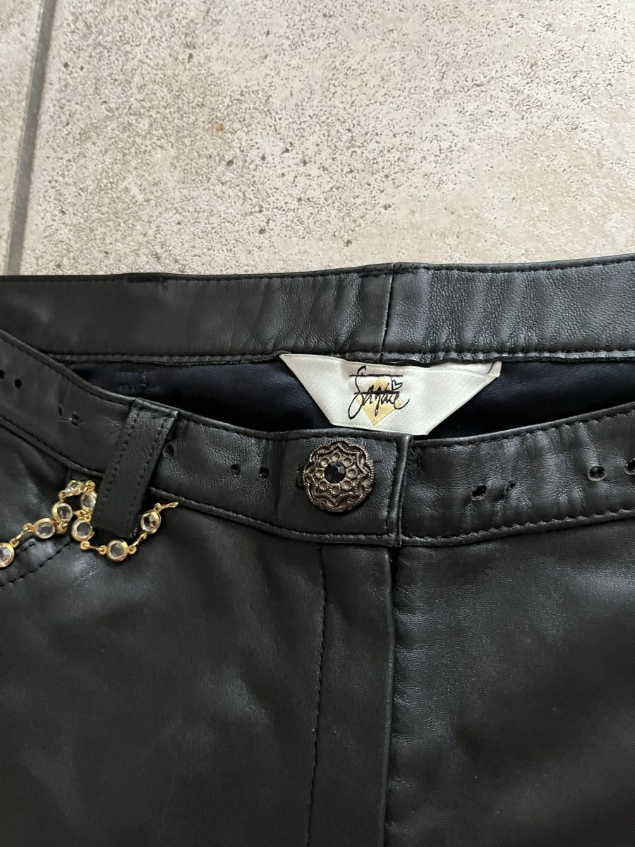 Pantaloni: Exklusive Nappa Lederhose  – Nuovo (secondo la descrizione) da Mellingen venduto da Engelkuss 1