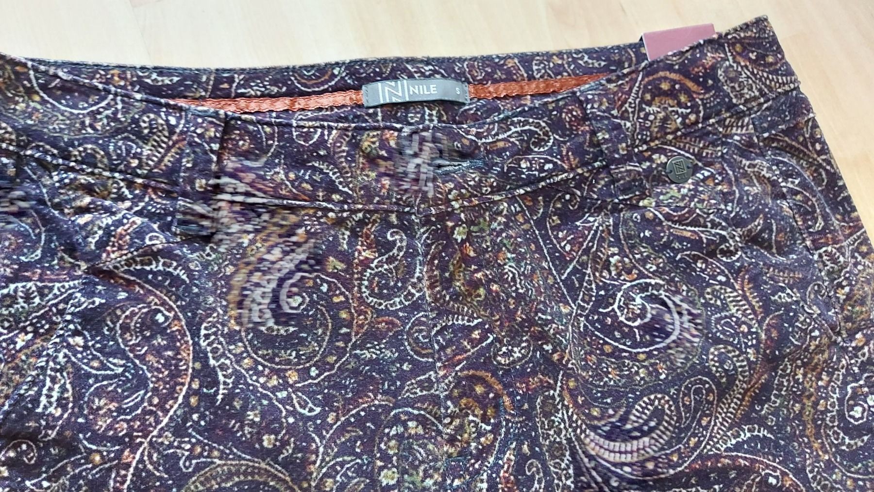 Nile Pantaloni: Nile Hose Samt Regular gr,S – Nuovo (secondo la descrizione) da langenthal venduto da rundholz7 1