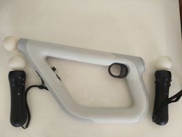 1x VR aim Controller und 2x VR move Controller für PS 4