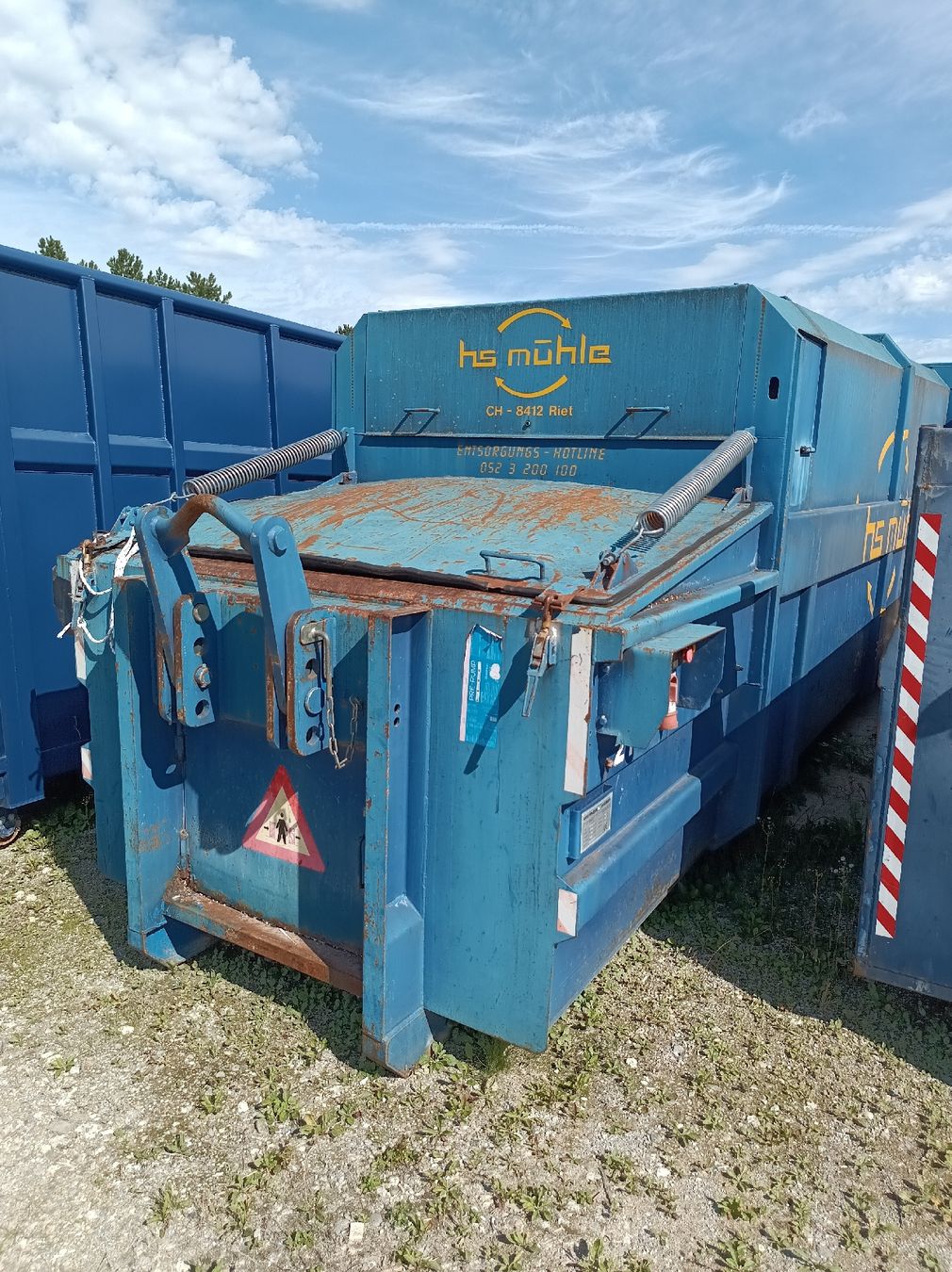 Contenitori edile: Presscontainer 24m3 – Usato da Riet (Neftenbach) venduto da arm_8255 1