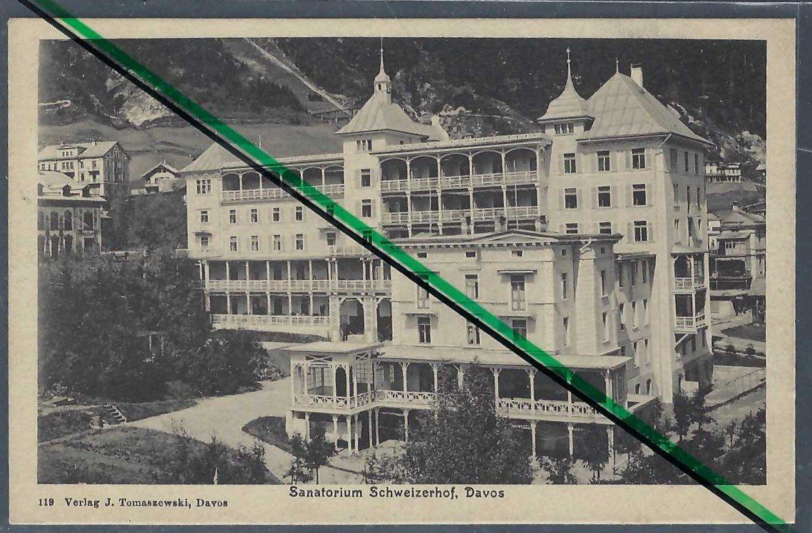 Cartes postales: Davos. Sanatorium Schweizerhof. – D'occasion à Horw par SwissSteamMemories