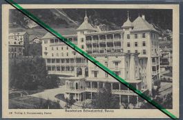 Davos. Sanatorium Schweizerhof.