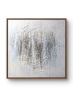 Abstraktes Gemälde Struktur auf Leinwand 70x70 cm