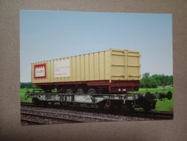 Ak Bahn Huckepack Taschenwagen