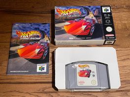 N64 Hot Wheels Turbo Racing OVP PAL mit Anleitung Selten !