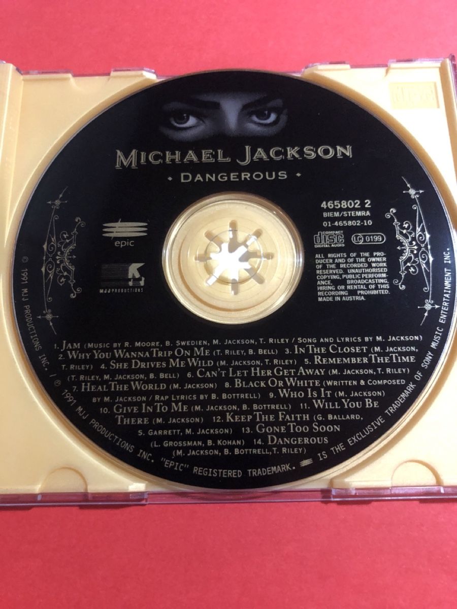 CDs: Michael Jackson Dangerous CD  – Gebraucht aus Flaach von rubo7 1
