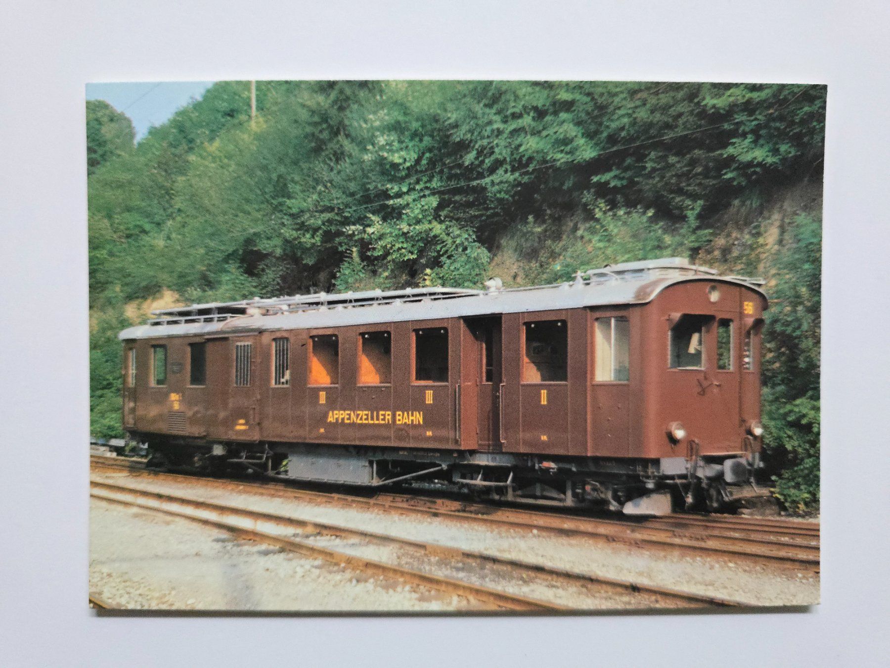 Ansichtskarten: AK Bahnen Appenzeller Bahn 1980 – Gebraucht aus Dättlikon von Wundertuete_